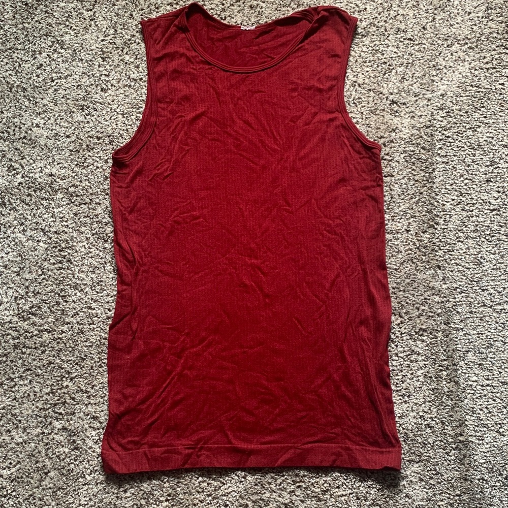 ZYIA Rich Burgundy Tank Top